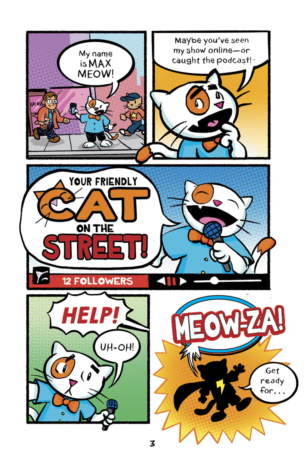 Videos, Fun & Games - Max Meow Graphic Novel Series for Kids